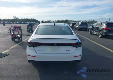 2025 Honda Accord Hybrid Sport-L из США, поврежденный, VIN 1HGCY2F71SA063998